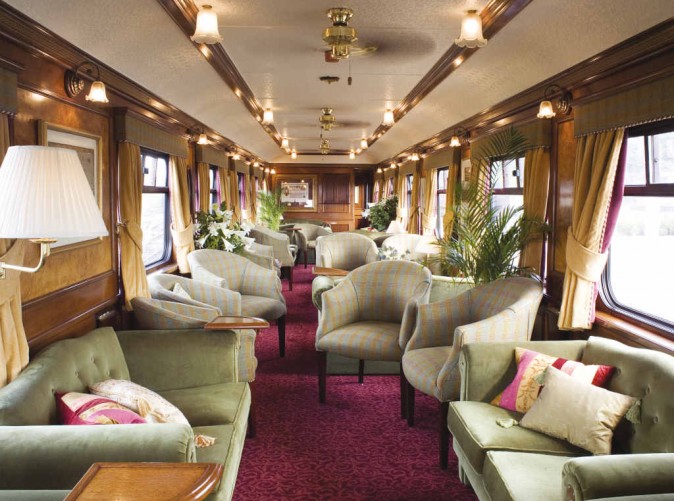 017_Lounge-Wagen Royal Scotsman - Belmond - Lernidee Reisen - Schoene Aussichten Touristik